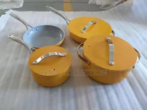 Ceramics Cookware Pot Sauce Pan Non Stick Set