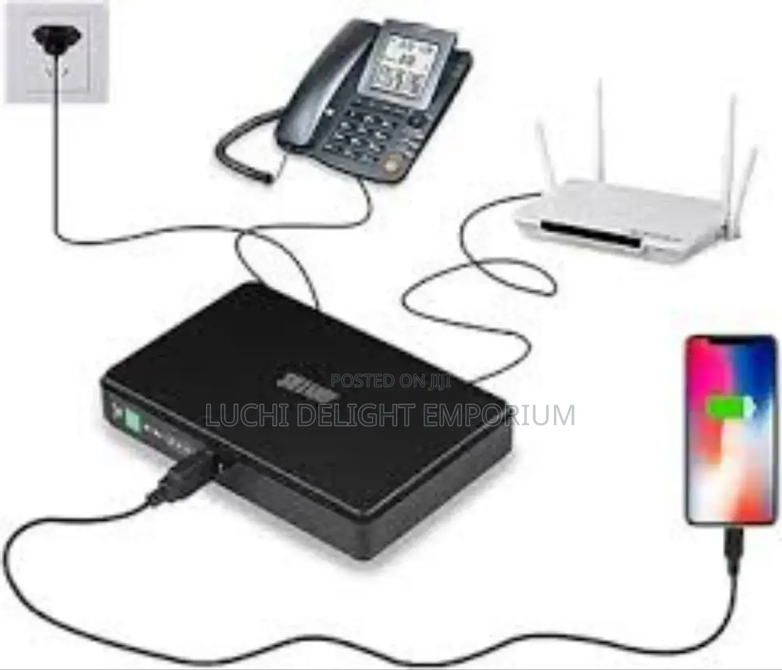 Smart Mini DC UPS - 16000mah