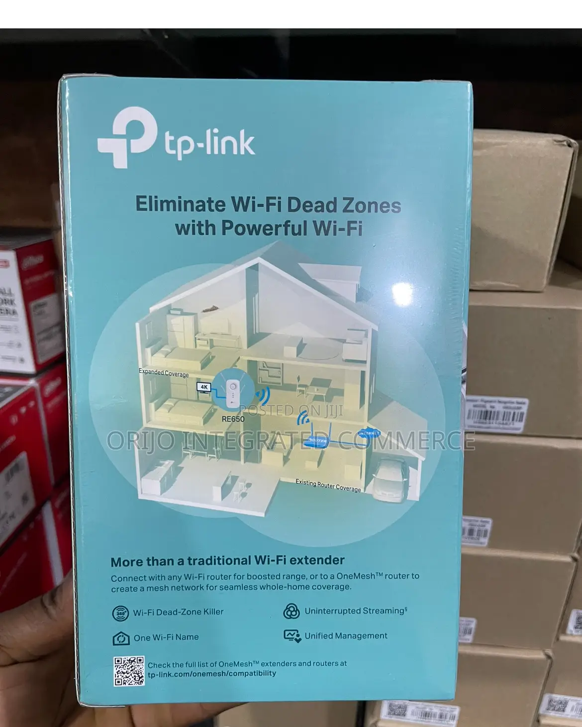 Pt-Link Wi-Fi Extender Ac2600 Dual Band Re650