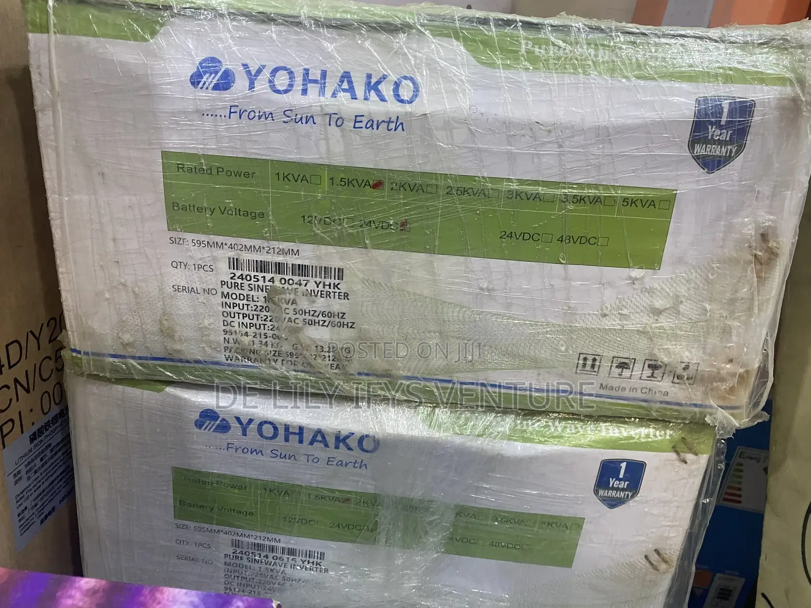 Yohako Inverter 1.5kva/24 V