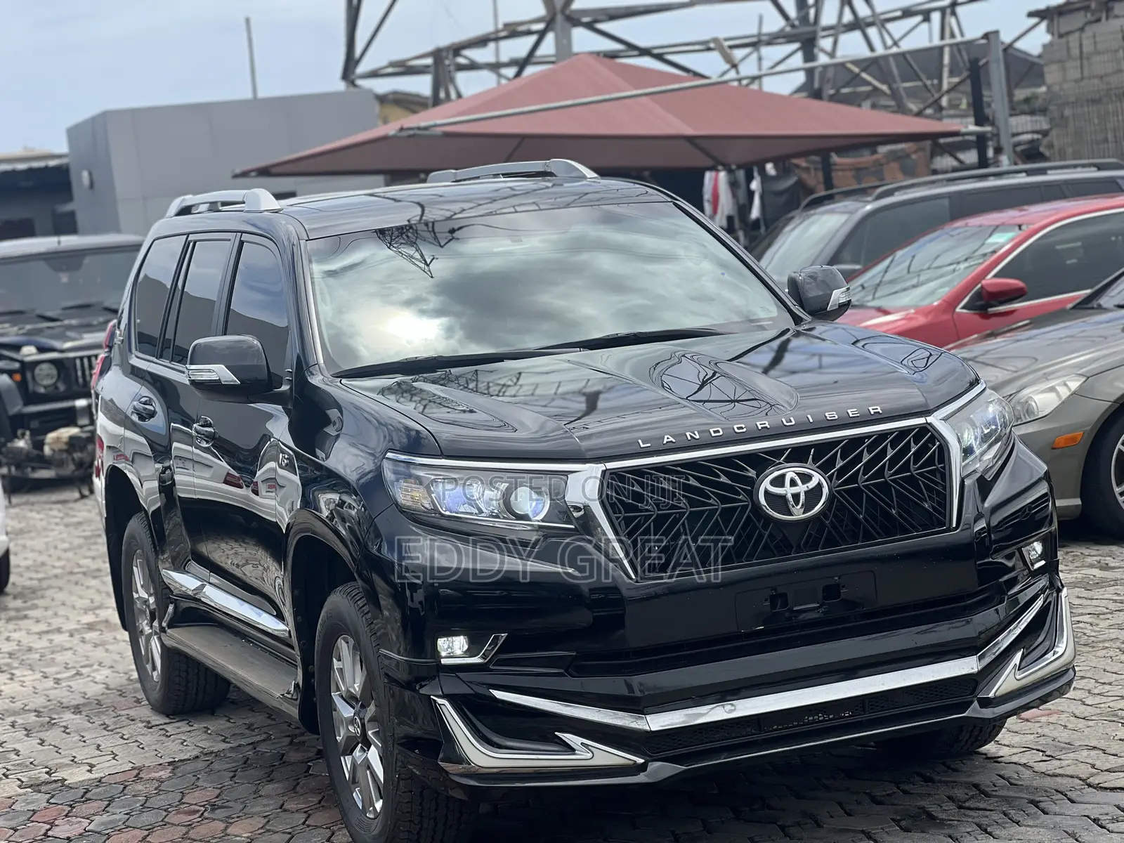 New Toyota Land Cruiser Prado 2023 Black
