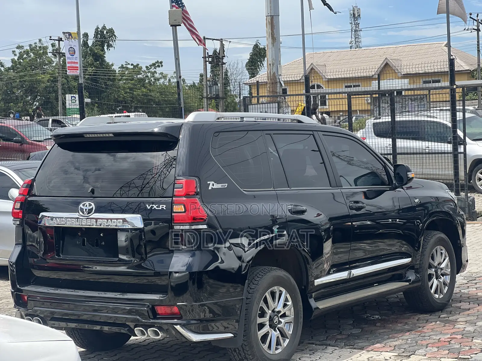 New Toyota Land Cruiser Prado 2023 Black