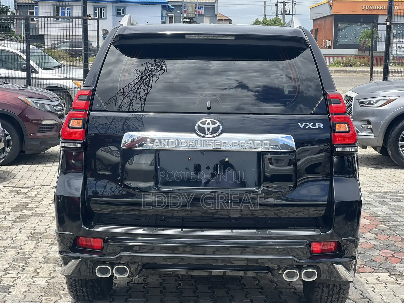 New Toyota Land Cruiser Prado 2023 Black