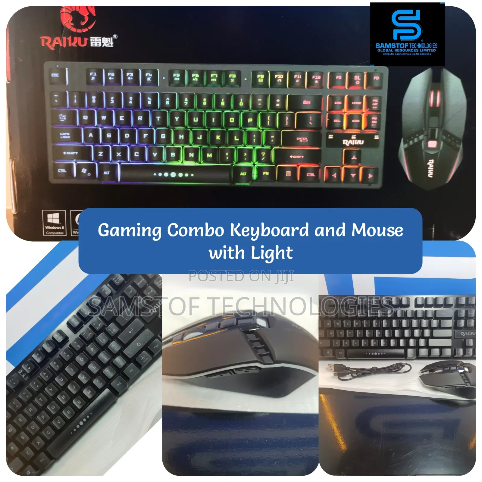 R905 Gaming Wireless Keyboard and Mouse Combo