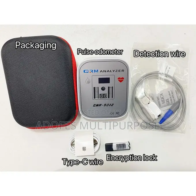 Quantum Machine + Finger Oximeter Analyzer
