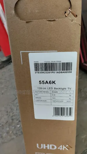 Original>Hisense 55" Android Smart Tv Netflix >Youtube> Wifi