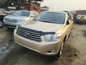 Toyota Highlander Limited 2008 Gold