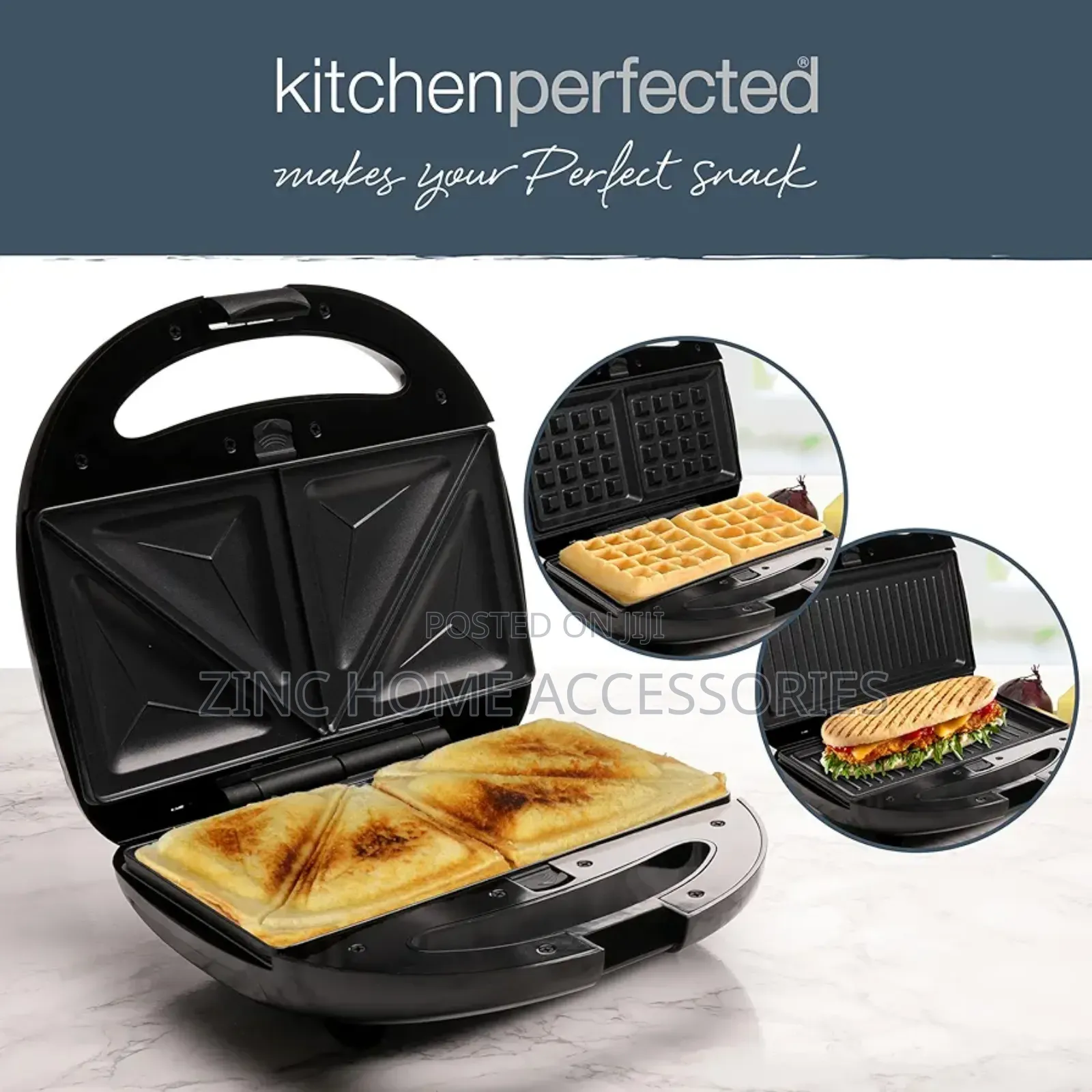 Kitchen Perfected 4 In 1 Snack Maker