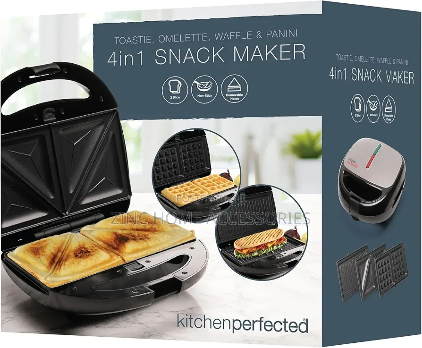 Kitchen Perfected 4 In 1 Snack Maker