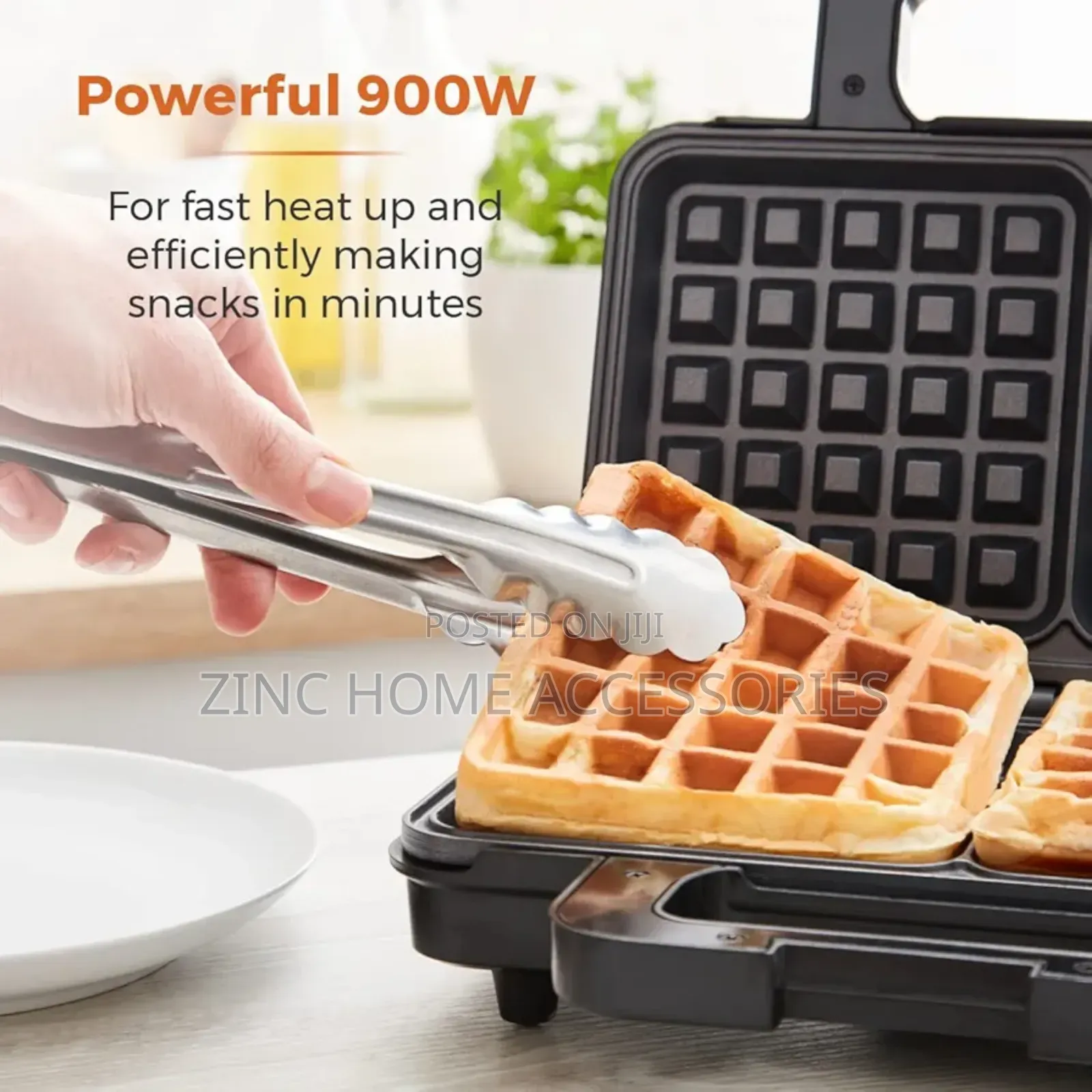 Tower 3 In 1 Deep Filled Snack Maker