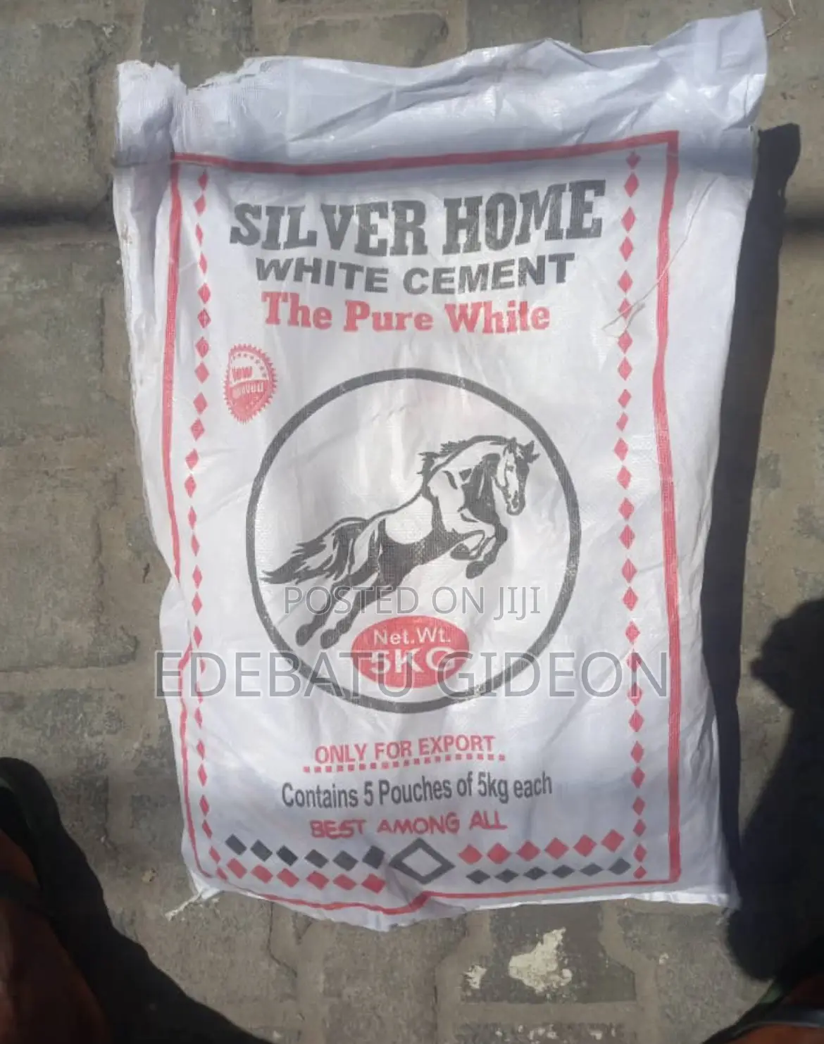 Silver Home White Cement