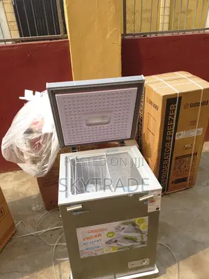 Snow Sea Chest Freezer (100 Litres) With Compressor Fan