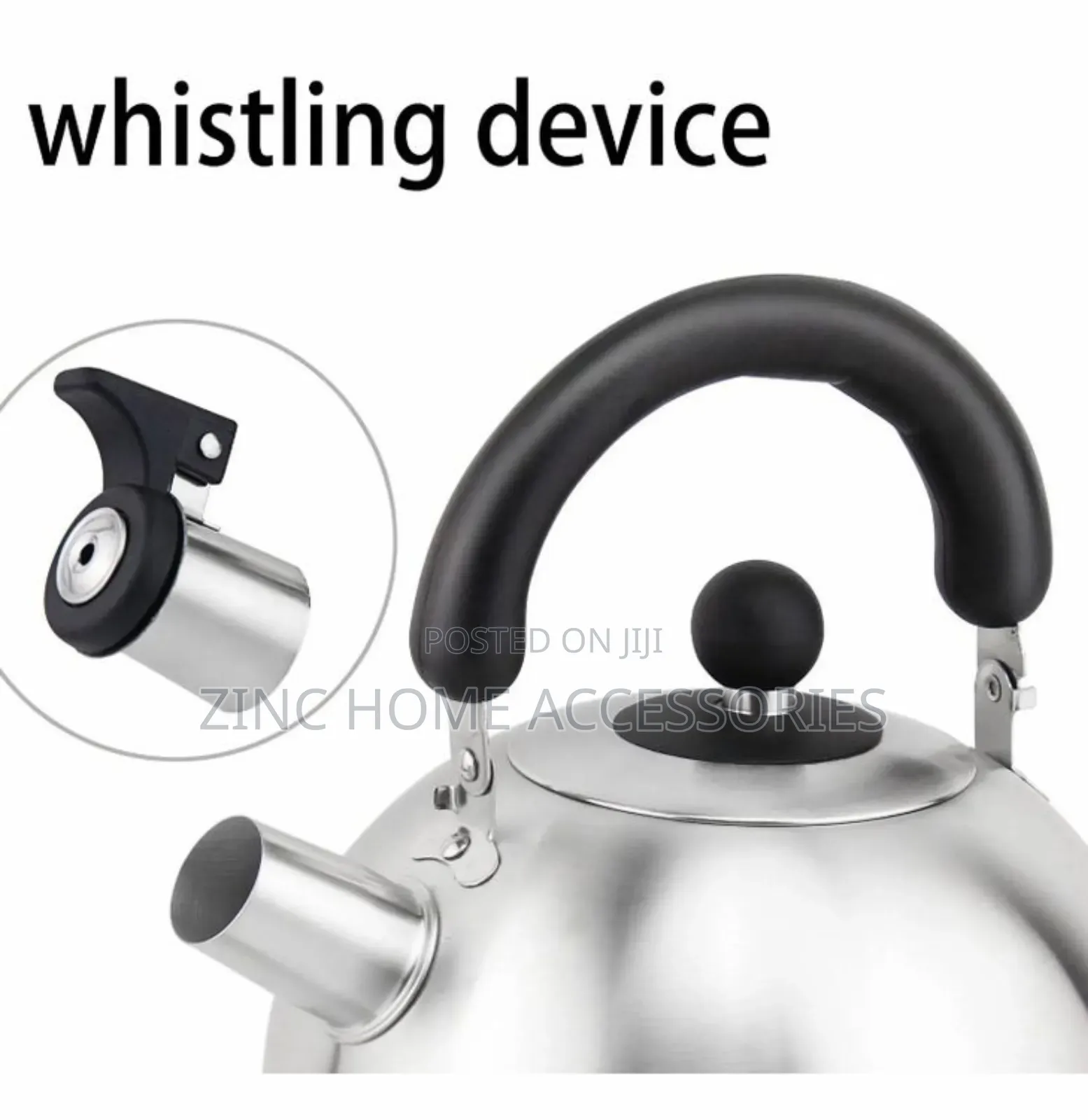 Prima Stainless Steel Whistling Kettle