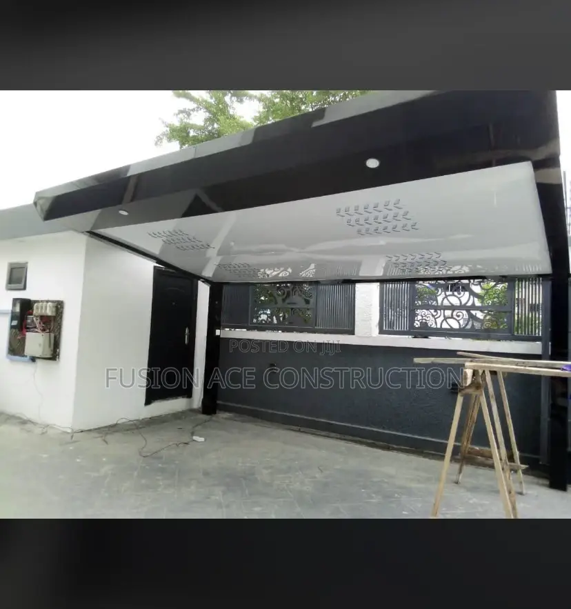 Cladded Alucoboard Carport