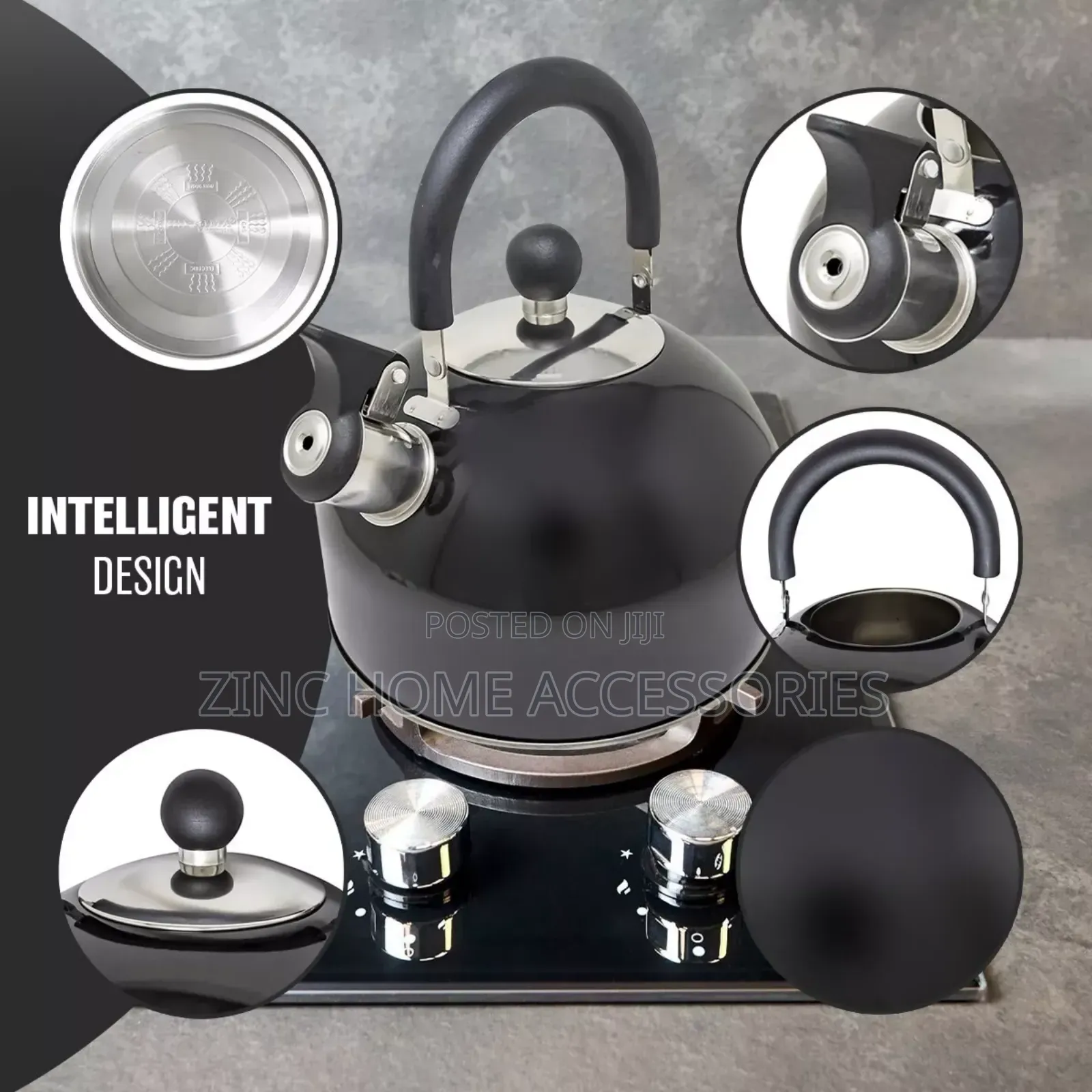 Prima Stainless Steel Whistling Kettle
