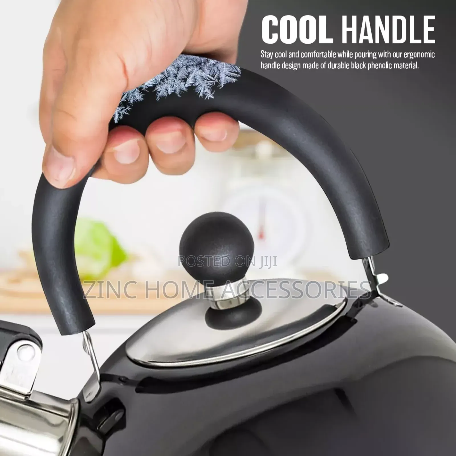 Prima Stainless Steel Whistling Kettle