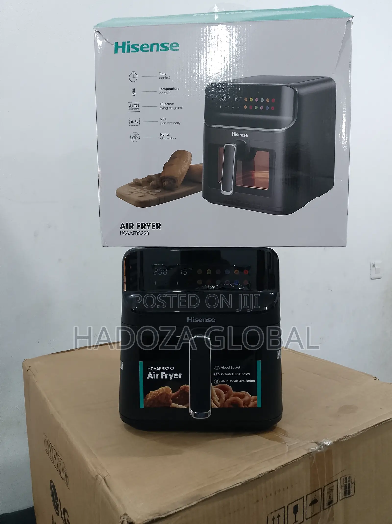 Large Capacity and Sleek Aiyfryer