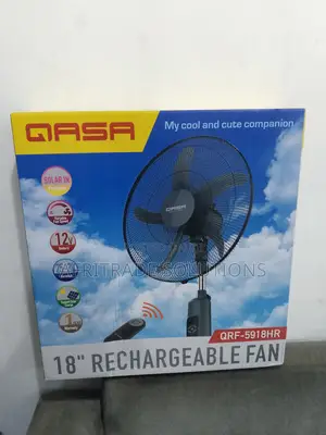 Top Pick 18inches Rechargable Qasa Fan