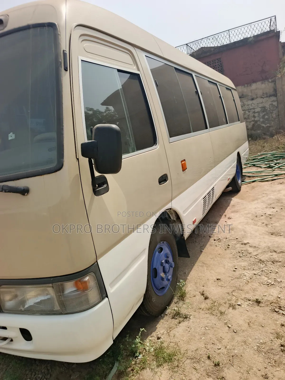 Toyota Coaster 2012 Beige