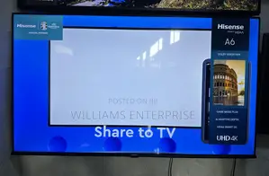 Hisense 55 Inches Uhd Smart TV (2024 Model)