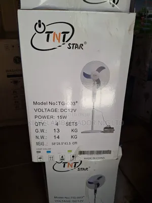 TNT Star Solar Fan 16"