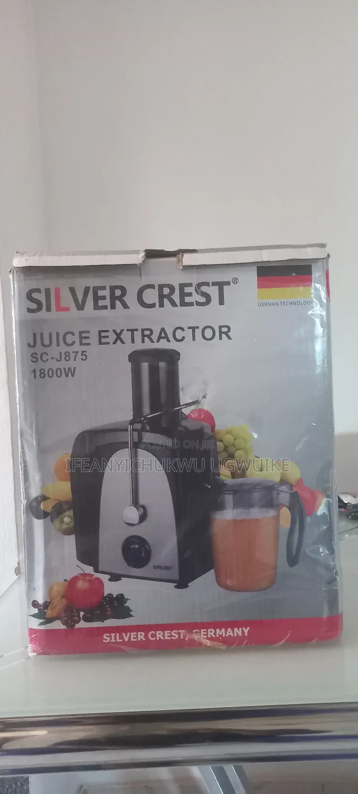 Silver Crest Juice Extractor