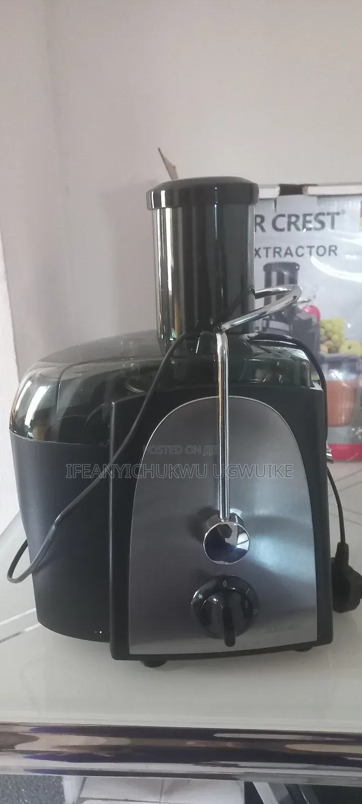 Silver Crest Juice Extractor
