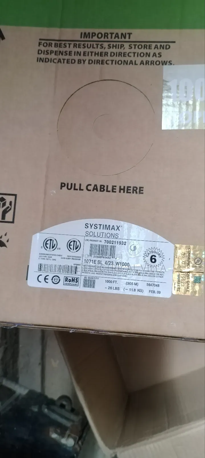 Cat 6 E Cable