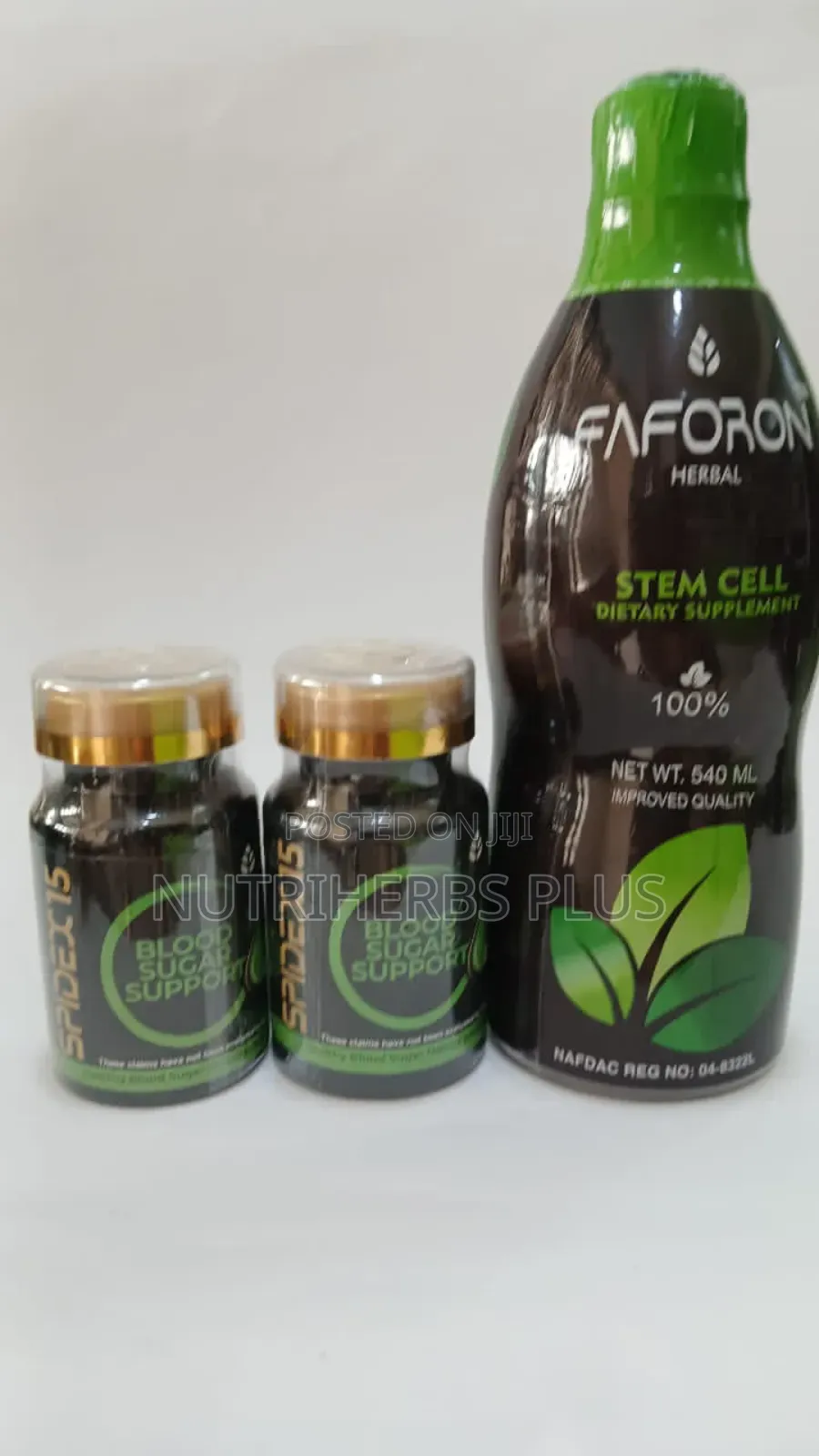 Spidex15 +Herbal Stem Cell Regenerative Cell, for High Sugar