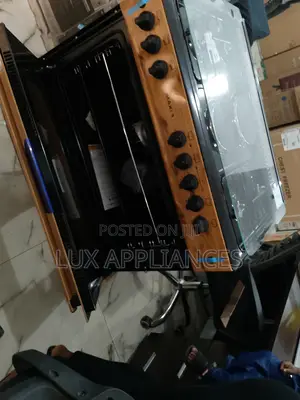 Wooden Maxi 4 Gas Burners With Oven