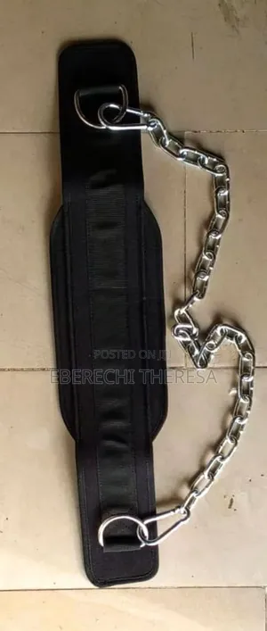Power Lifting Belt With Chain