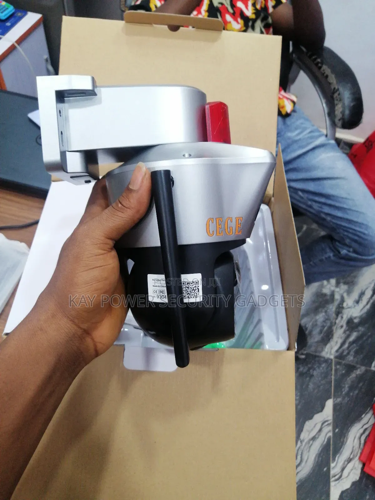 V380 4g Dual Lens Solar Camera