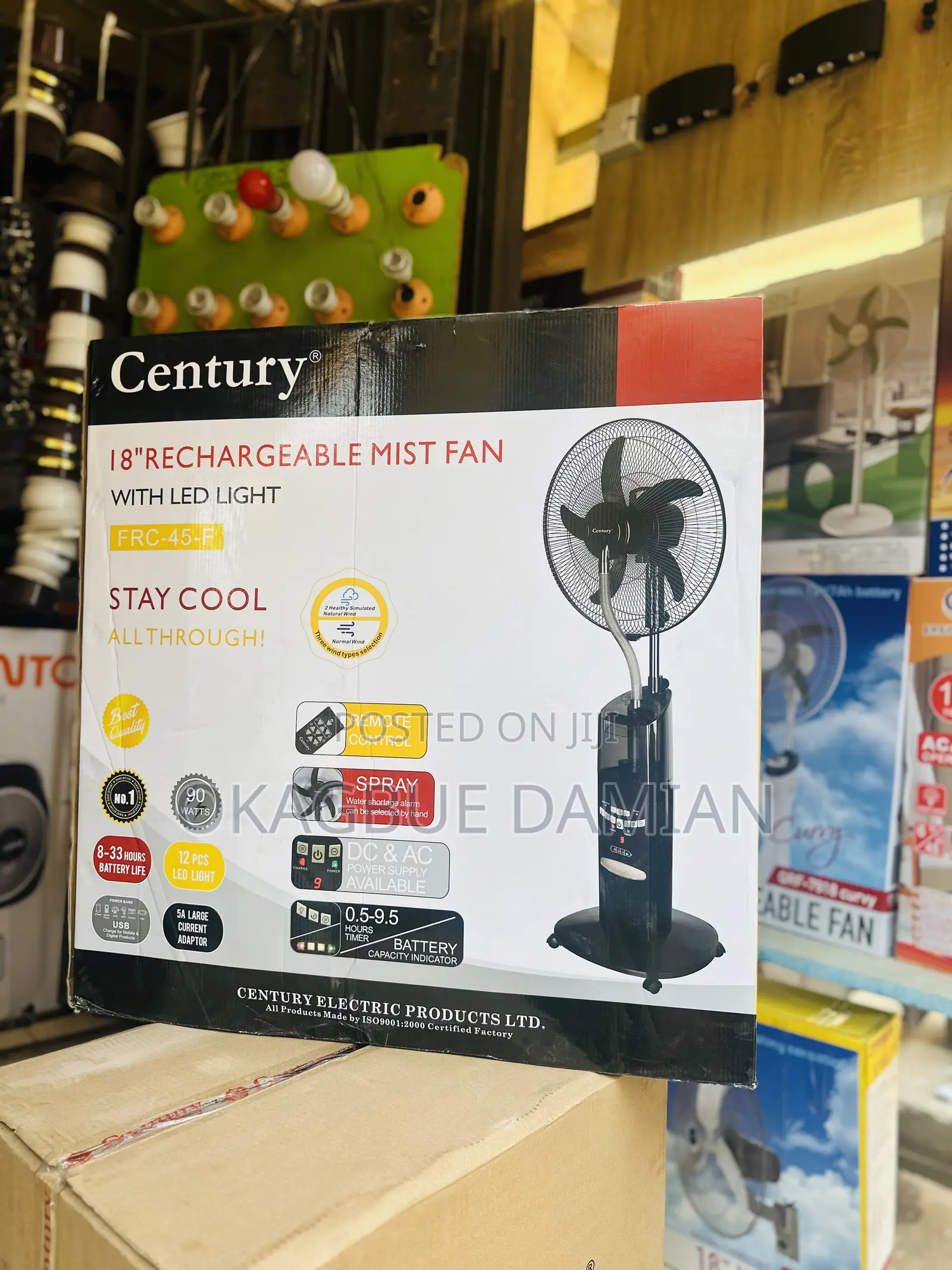 Water Mist Fan
