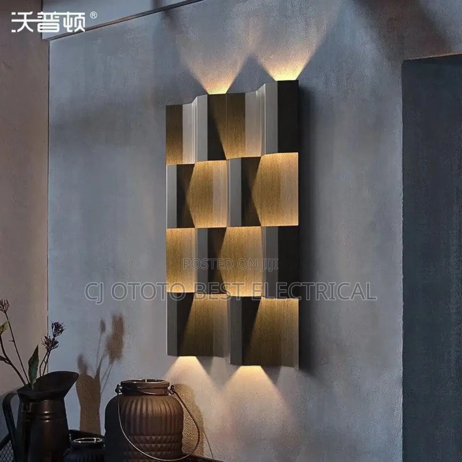 Interiors Luxury Wall Flame Light , Available as You Seen