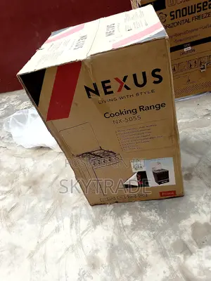 Nexus Gas Cooker (4) Burner + Oven