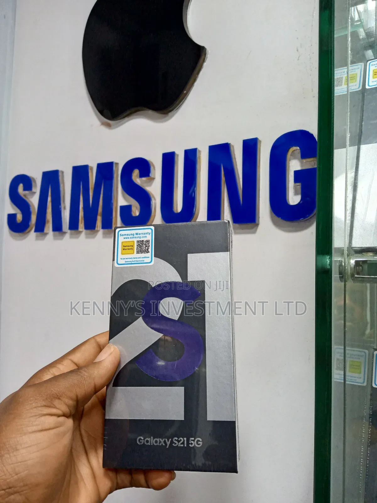 New Samsung Galaxy S21 5G 128 GB Black