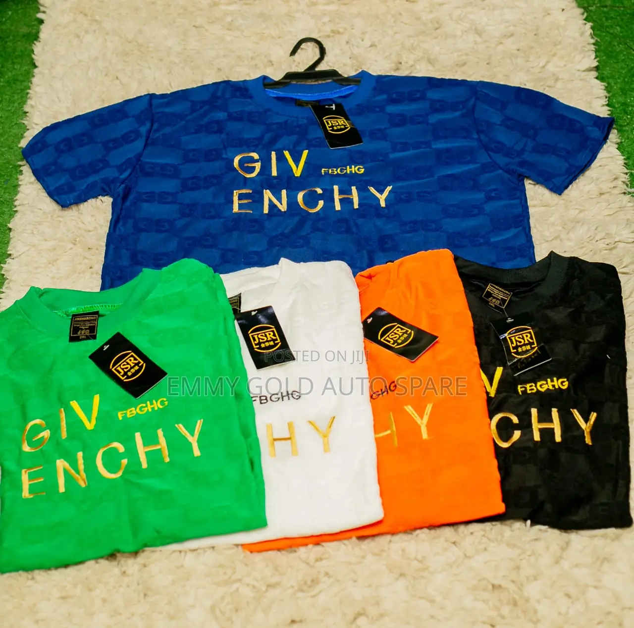 Tshirts in Different Sizes