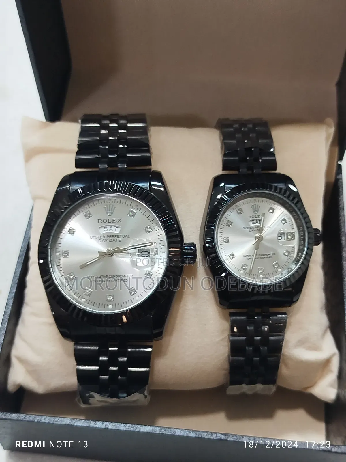 His/ Hers Couple Wristwatch