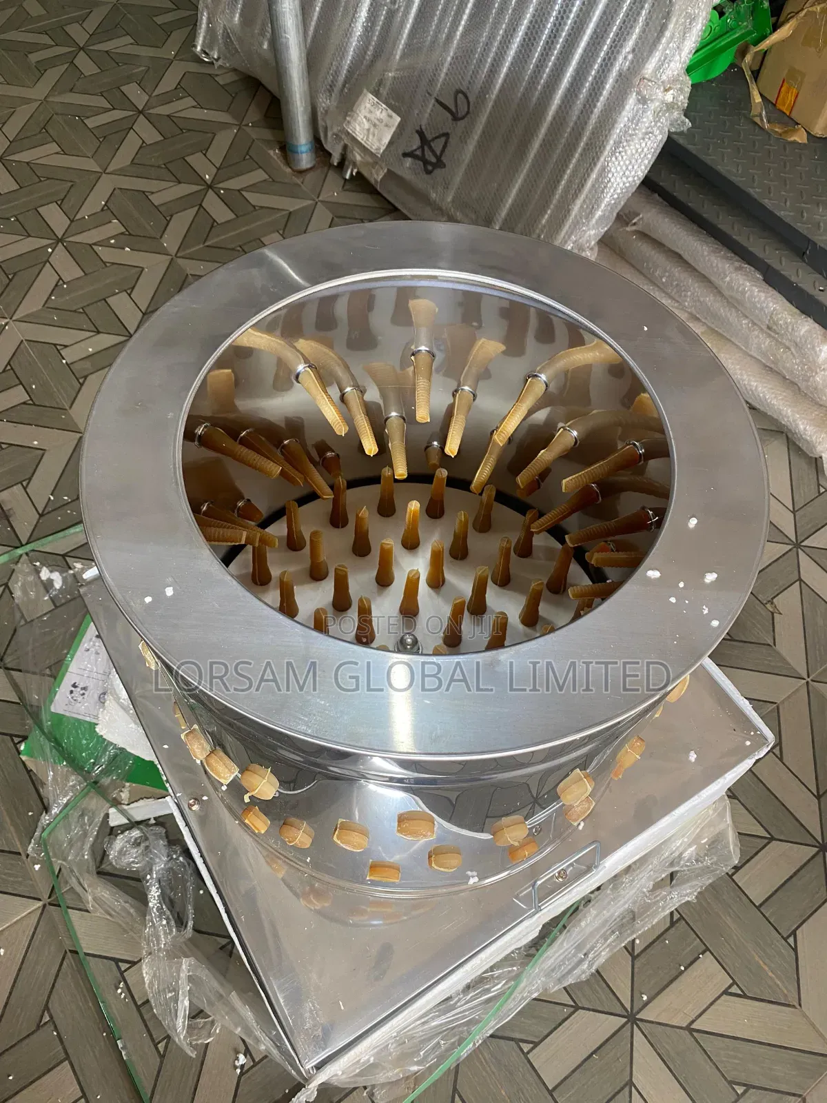 Plucker or Defeathering Machine