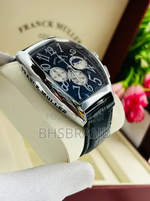 Photo - Frank Muller Chronograph Leather Wristwatch