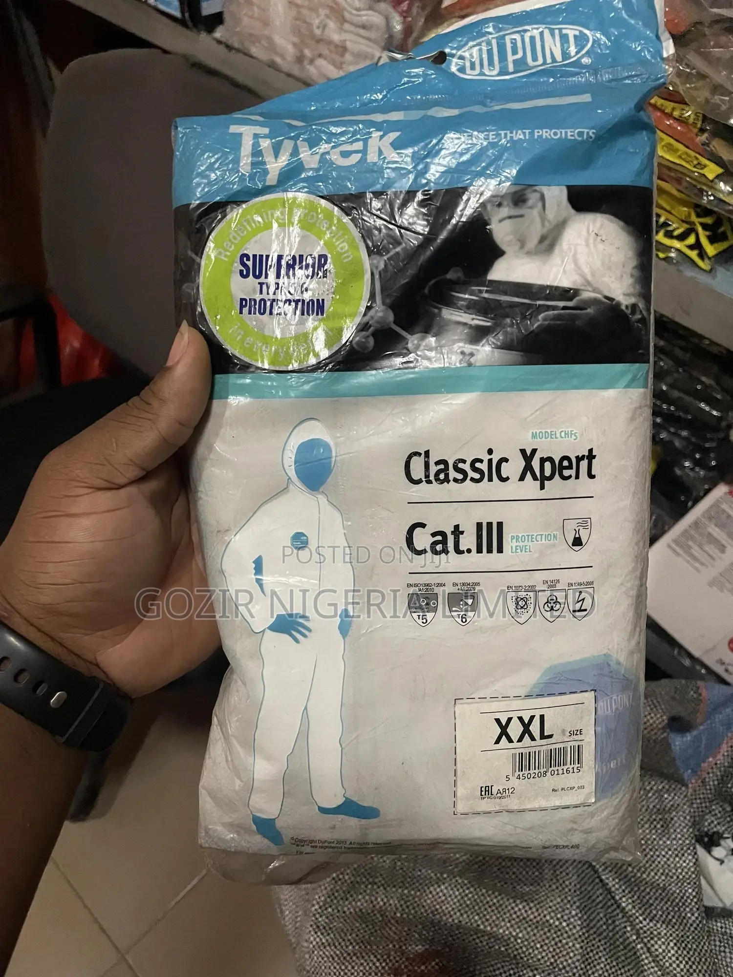 Tyvek Disposable Coverall