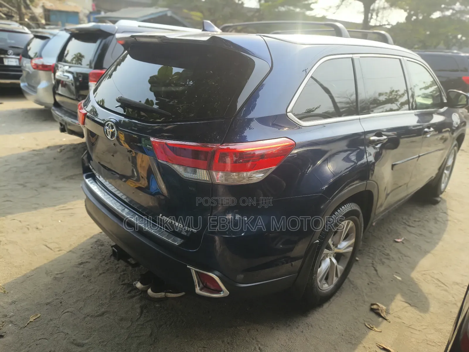 Toyota Highlander 2016 Blue