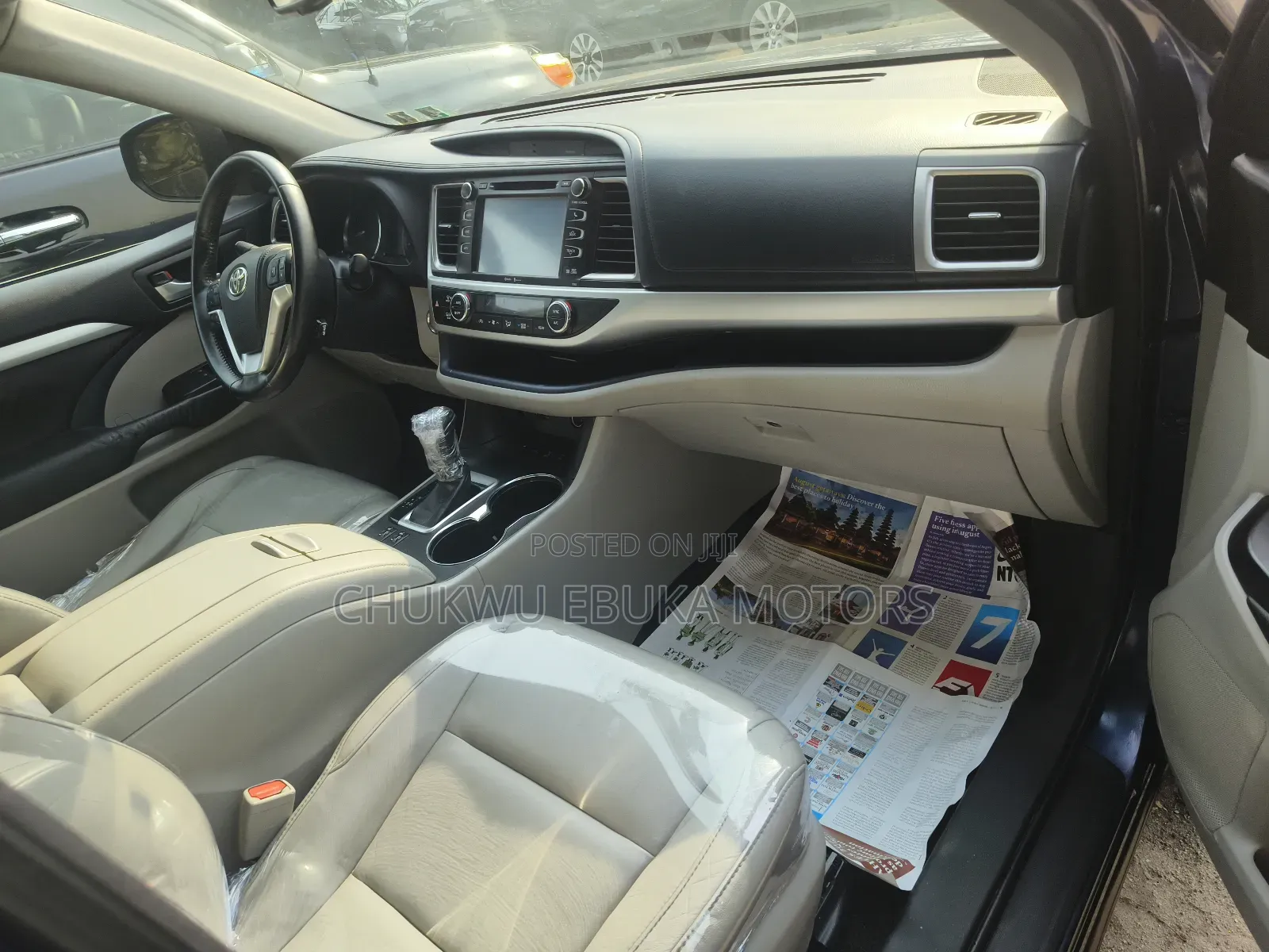 Toyota Highlander 2016 Blue
