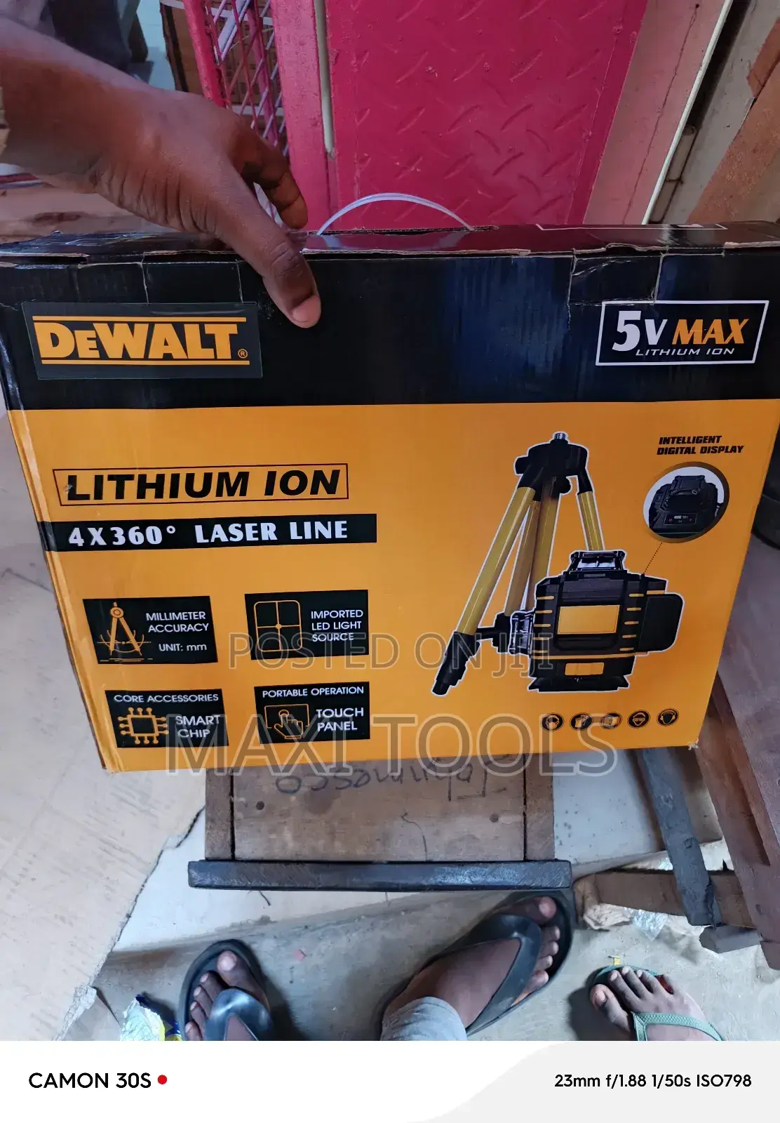 Dewalt Cordles Laser Level