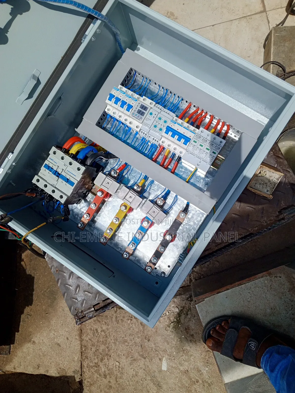 Voltage Protection Panel With Surge Control