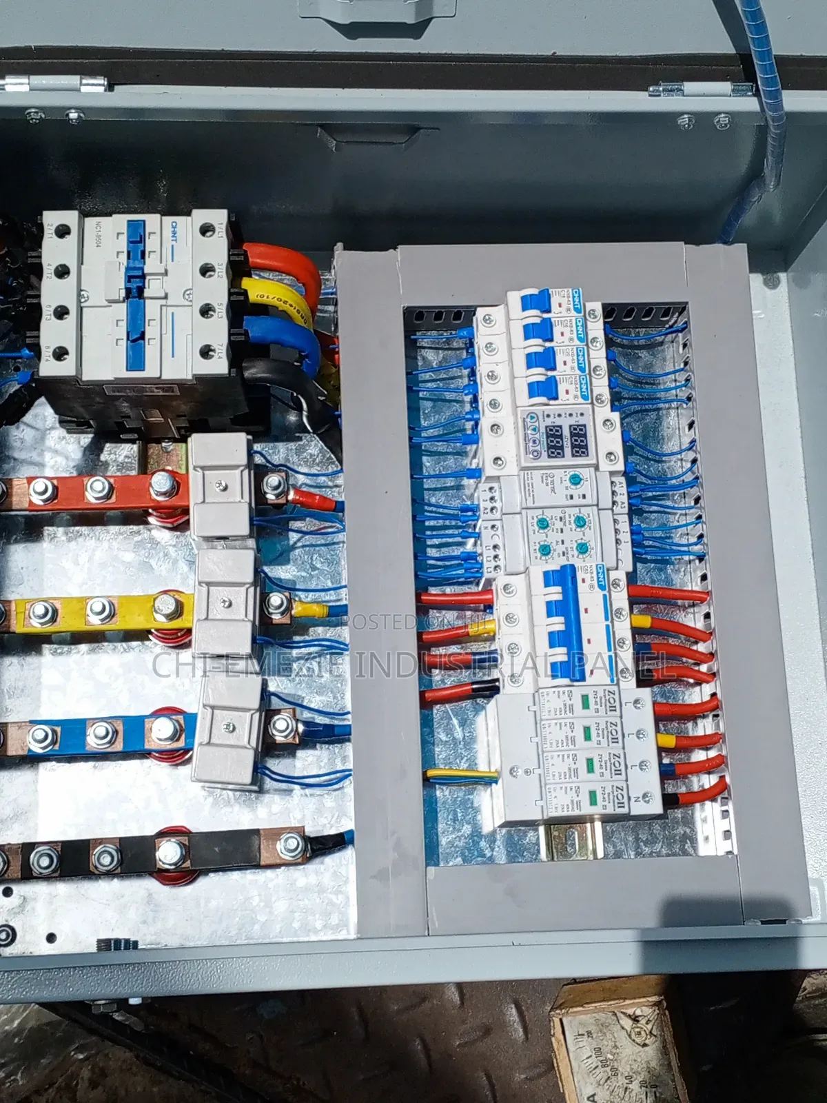 Voltage Protection Panel With Surge Control