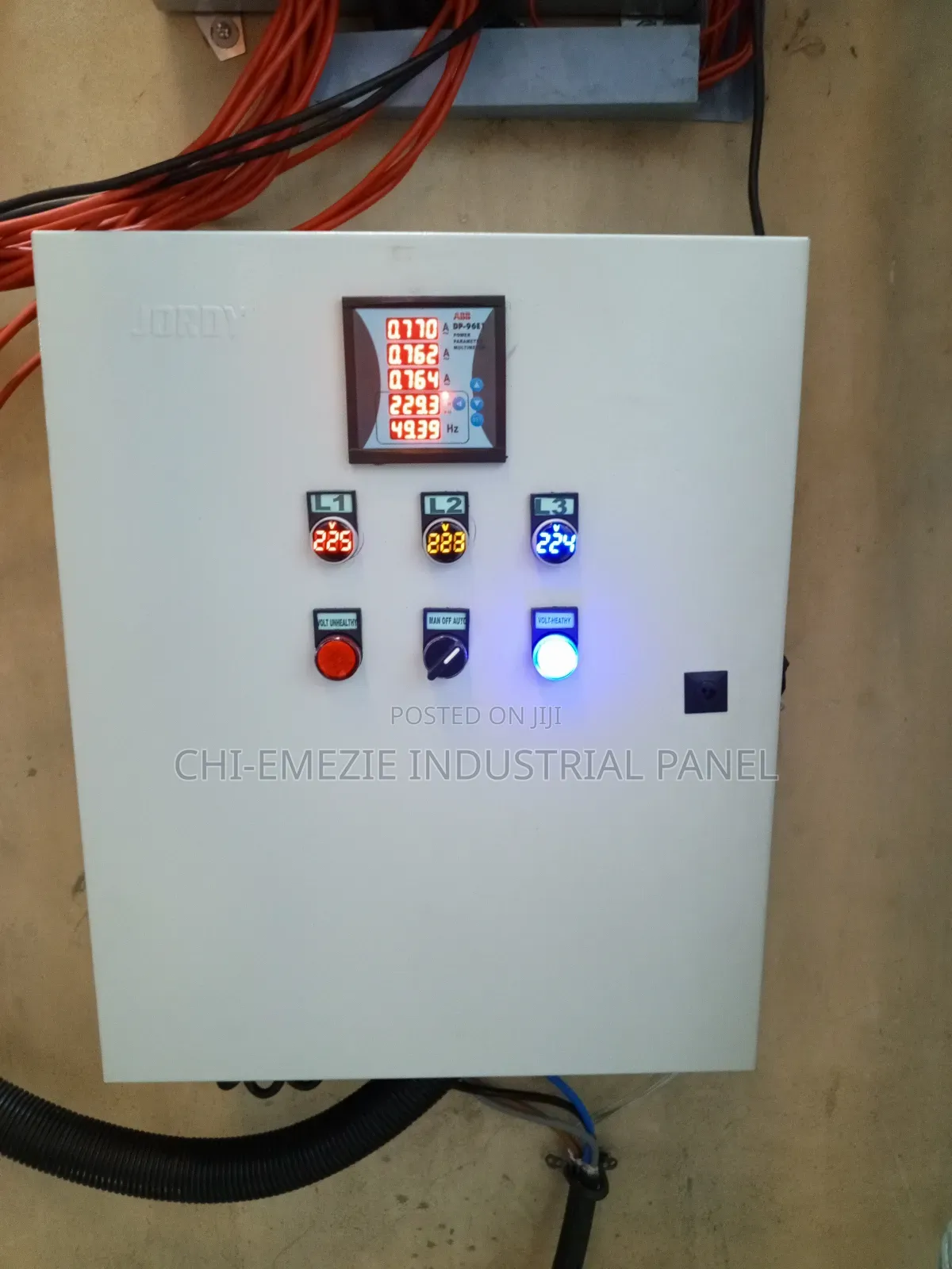Voltage Protection Panel With Surge Control