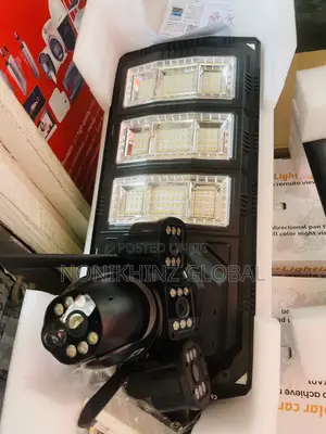 Solar PTZ Camera Doable Lens