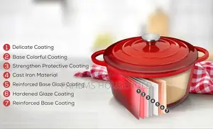4L Cast Iron Casserole Cookware