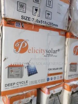 Pelicity Tubular Battery 220ah 12v